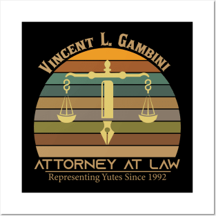 Vincent Gambini Law Offices Posters and Art
